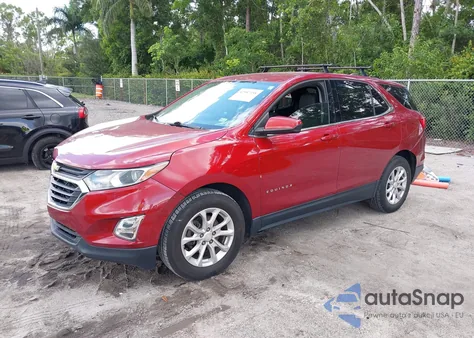 2019 Chevrolet Equinox Lt из США, поврежденный, VIN 3GNAXKEV9KS503979